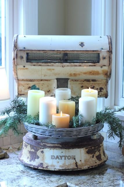 Old rusty scale in our kitchen